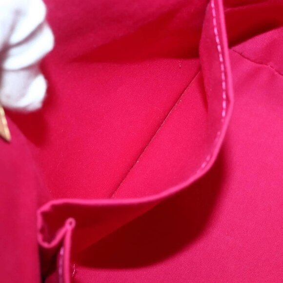 LOUIS VUITTON Monogram Vernis Bellevue PM Hand Bag Rose Pop M93669 Auth 143327 - Picture 13 of 16